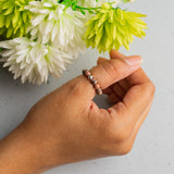 Rhodonite Crystal Ring