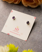 Amethyst Crystal Earrings