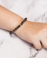 Smoky Quartz Slim Bracelet