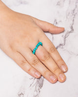 Turquoise Crystal Ring