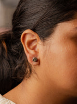 Pyrite Crystal Earrings