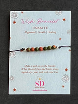 Unakite Wish Bracelet
