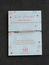 Rose Quartz Wish Bracelet
