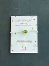 Peridot Wish Bracelet