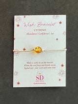 Citrine Wish Bracelet