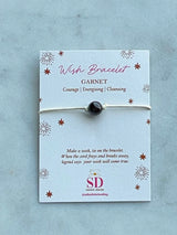 Garnet Wish Bracelet