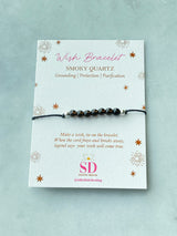 Smoky Quartz Wish Bracelet