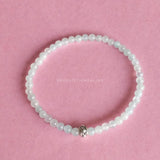 Moonstone Skinny Bracelet 4mm