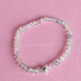 Green Fluorite Skinny Bracelet 4mm