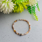 Botswana Agate Skinny Bracelet
