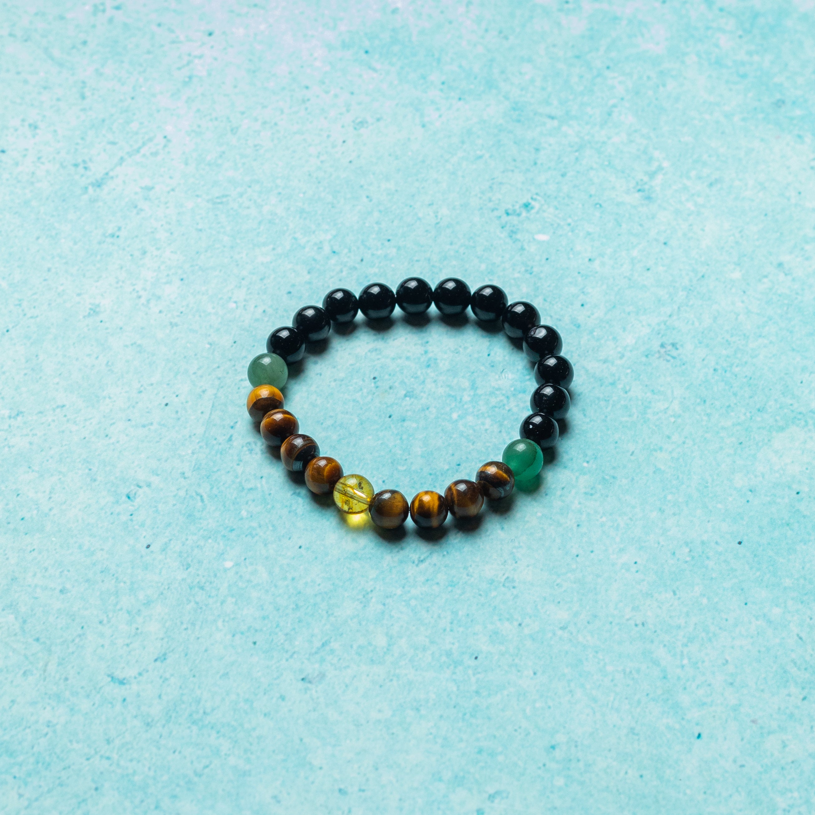 Men’s selling Roman numeral gemstone bracelet set, in citrine, tiger eye, malachite and more!