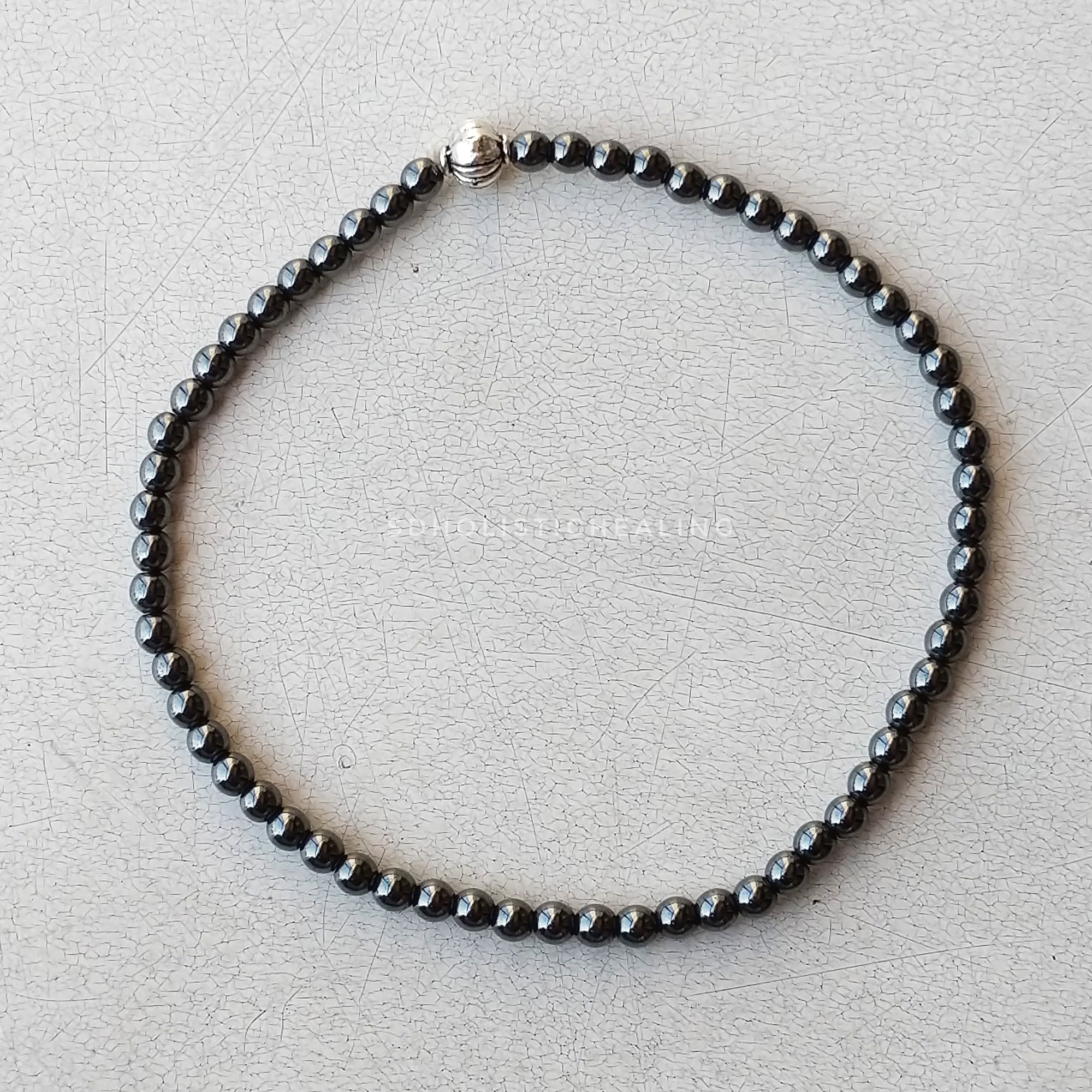 Hematite deals ankle bracelet