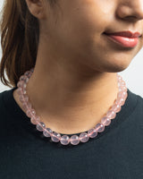 Rose Quartz Faceted Necklace