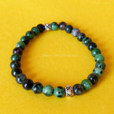 Ruby Zoisite Slim Bracelet
