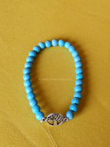 Turquoise Slim Bracelet with Tree of Life Charm