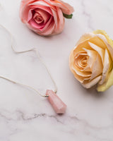 Rose Quartz Double Point With String