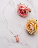 Rose Quartz Double Point With String