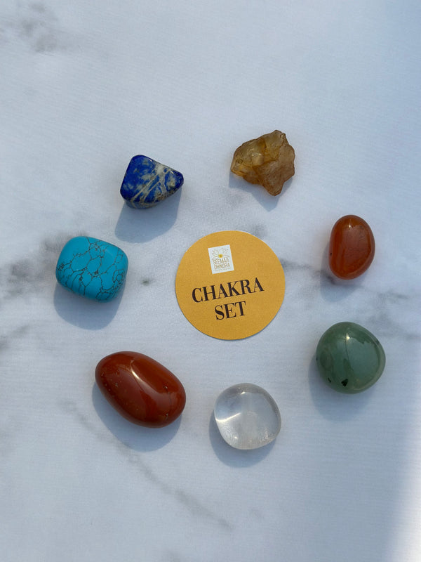 Chakra Tumble Set