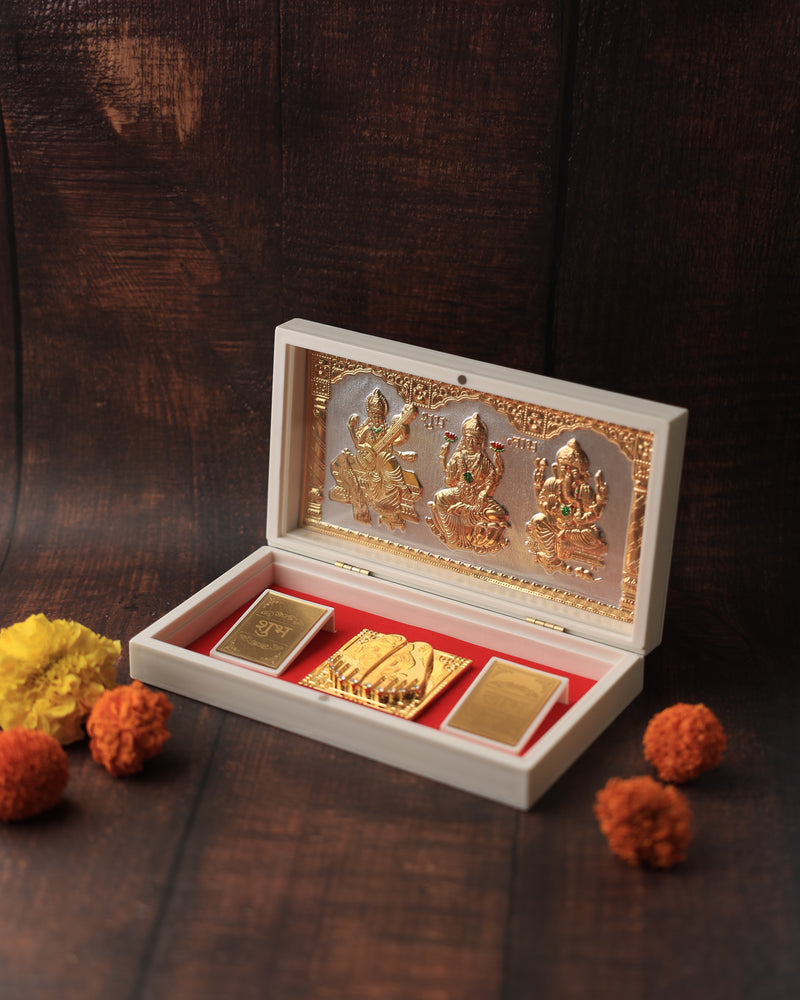 Golden Blessings Shubh Labh Box