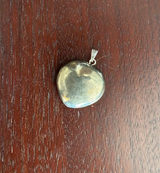 Pyrite Heart Pendant