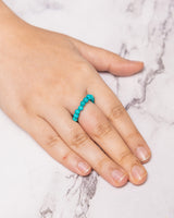 Turquoise Crystal Ring