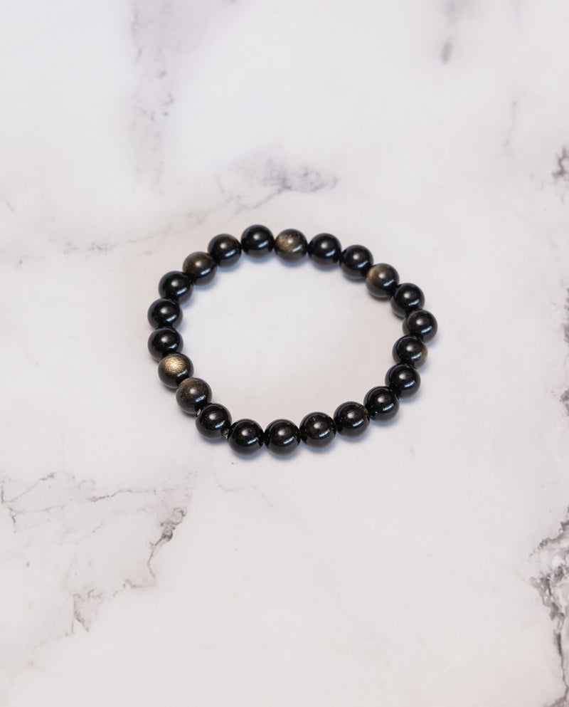 Golden Obsidian Bracelet