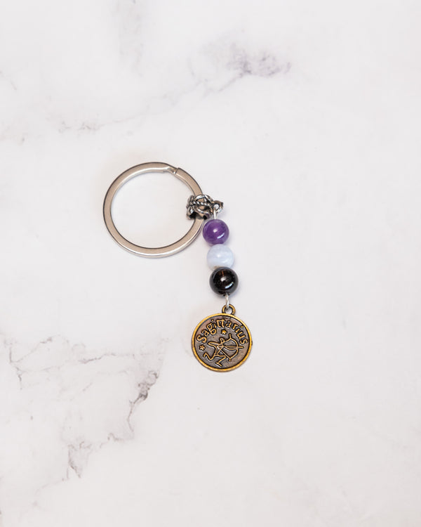 Sagittarius Key Chain