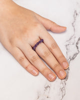 Amethyst Crystal Ring