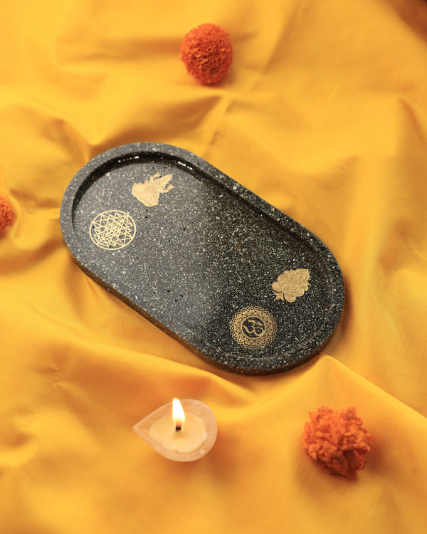 Golden Pyrite Tray