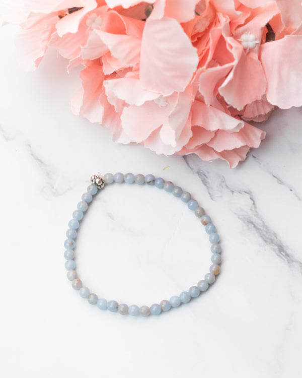 Angelite Skinny Bracelet