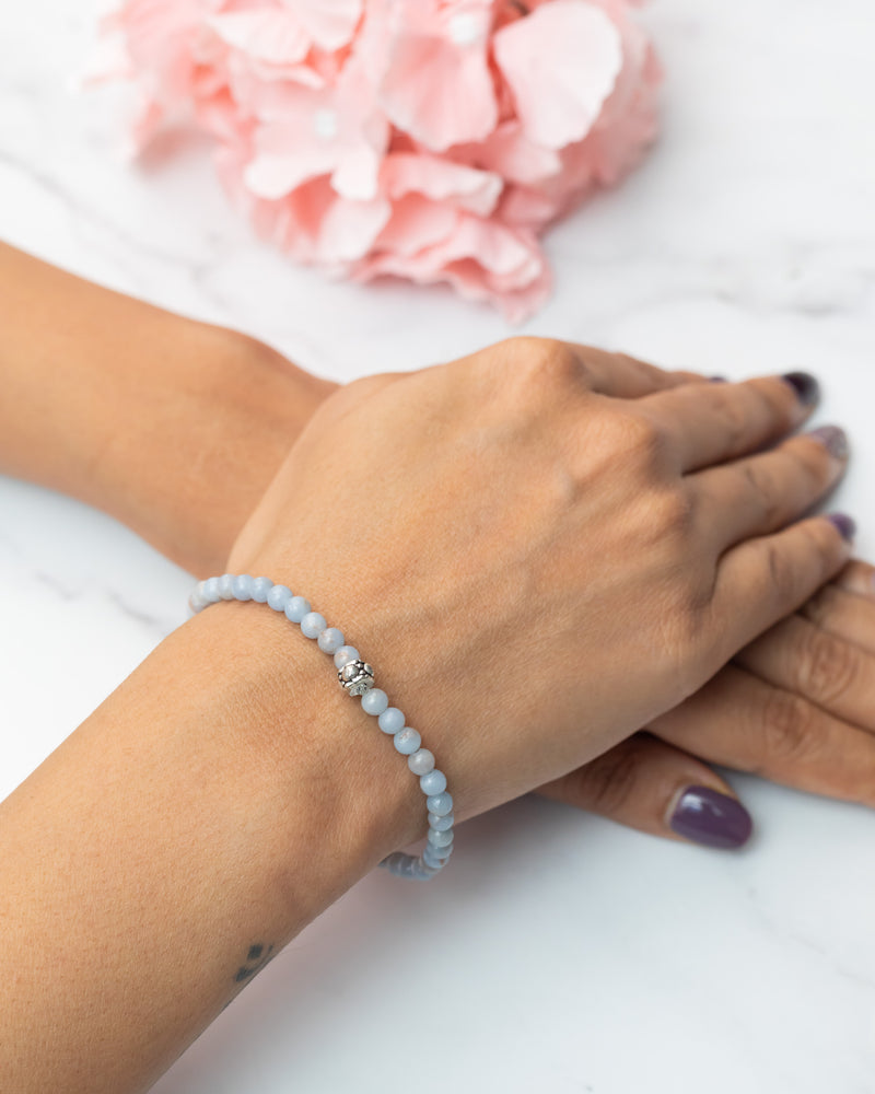 Angelite Skinny Bracelet