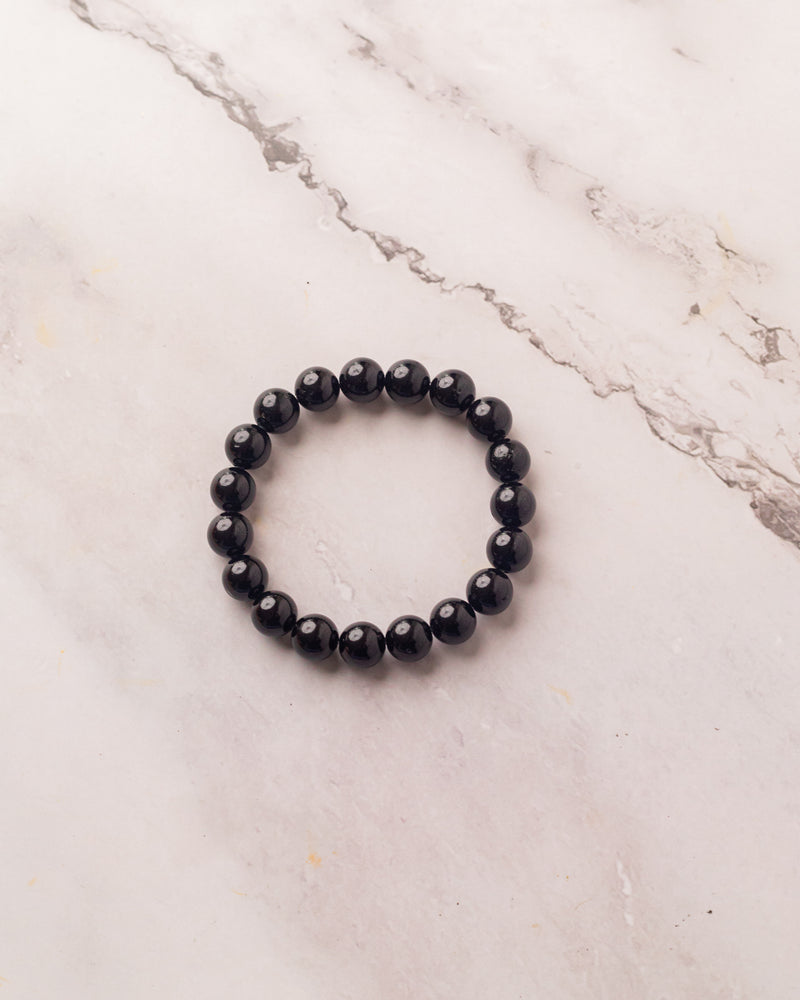 Black Tourmaline Bracelet (10 mm)