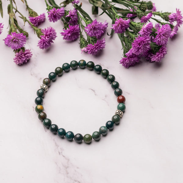 Bloodstone Slim Bracelet