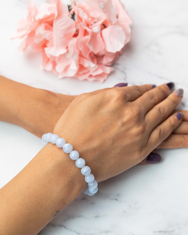 Blue Lace Agate Bracelet