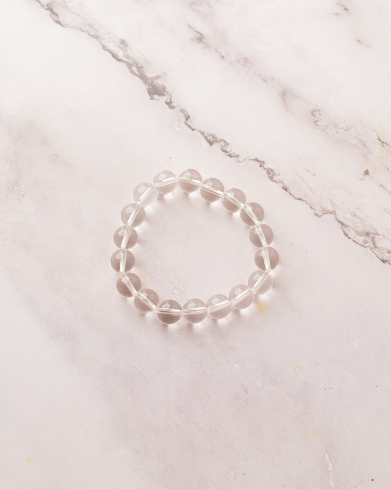 Clear Quartz Bracelet (10 mm)