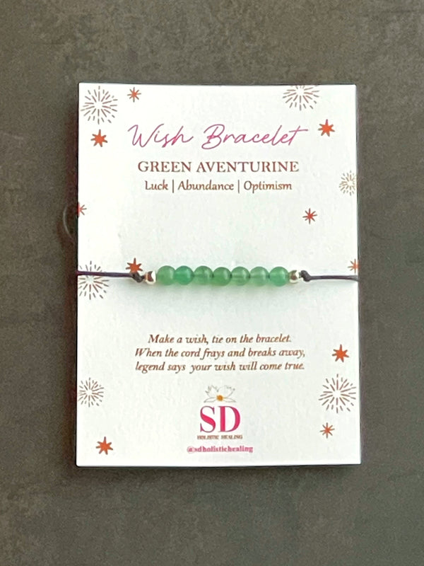 Green Aventurine Wish Bracelet