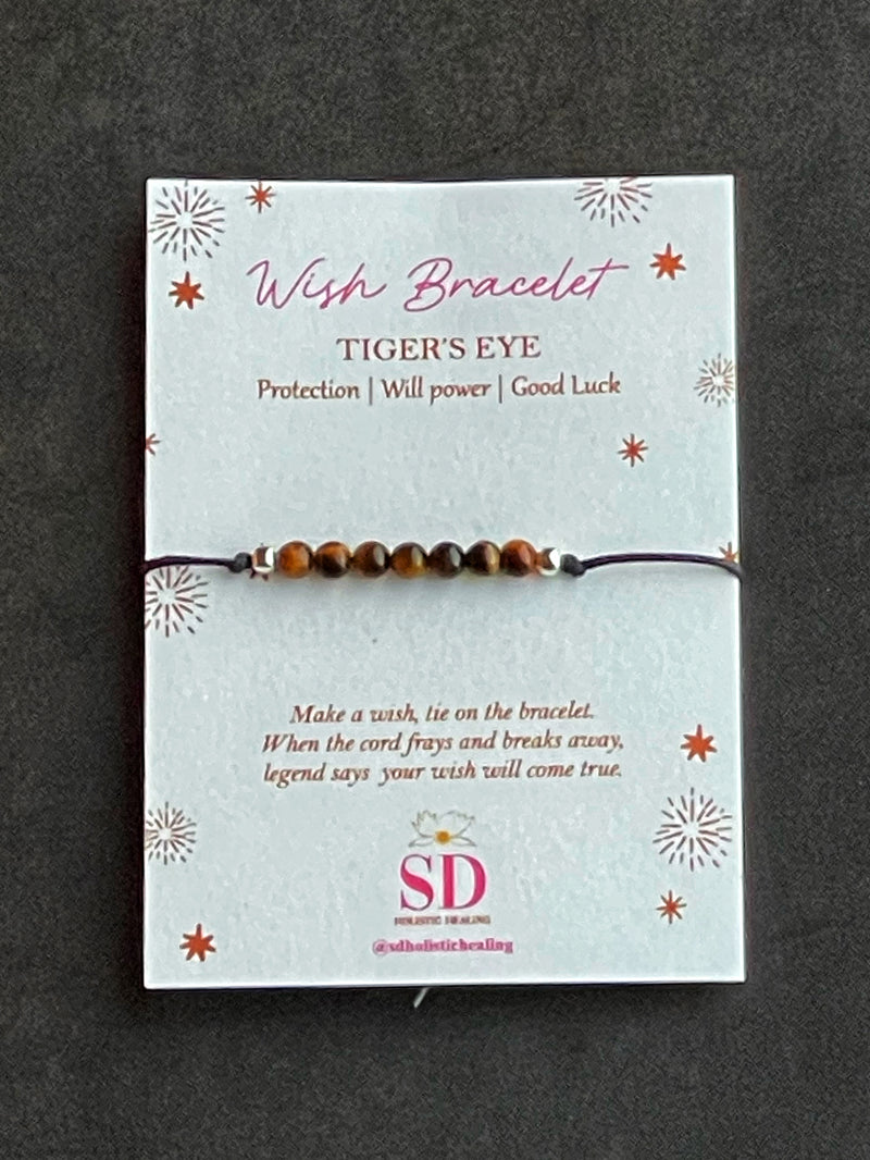 Tiger's Eye Wish Bracelet