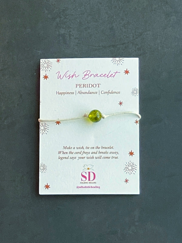 Peridot Wish Bracelet