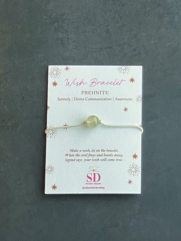 Prehnite Wish Bracelet