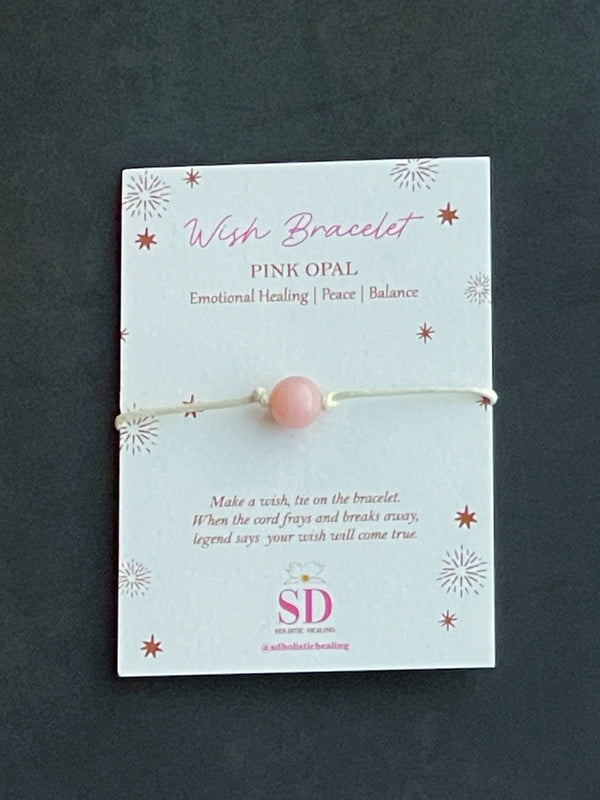 Pink Opal Wish Bracelet