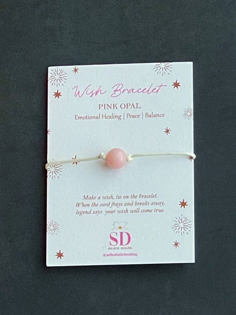 Pink Opal Wish Bracelet