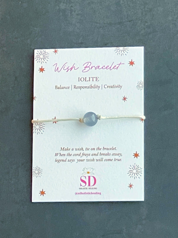 Iolite Wish Bracelet