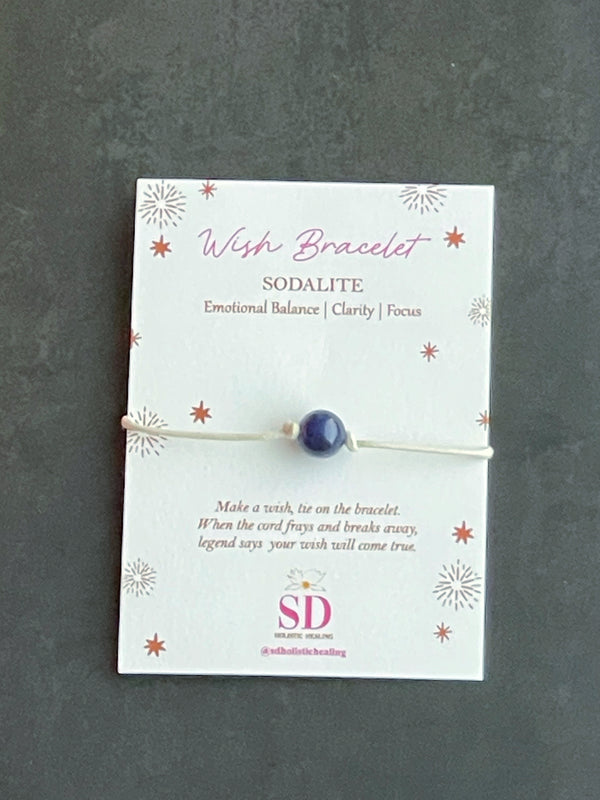 Sodalite Wish Bracelet