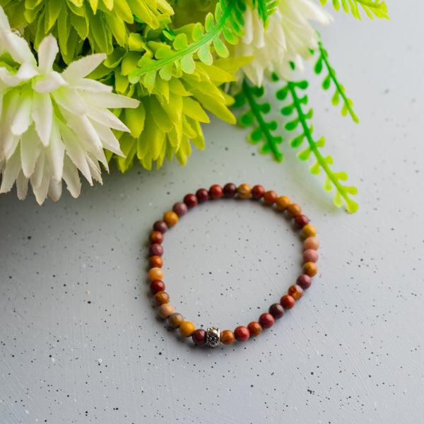 Mookaite Skinny Bracelet