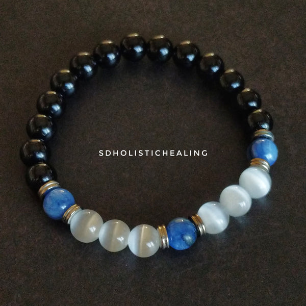 High Vibration, Grounding and Protection Bracelet