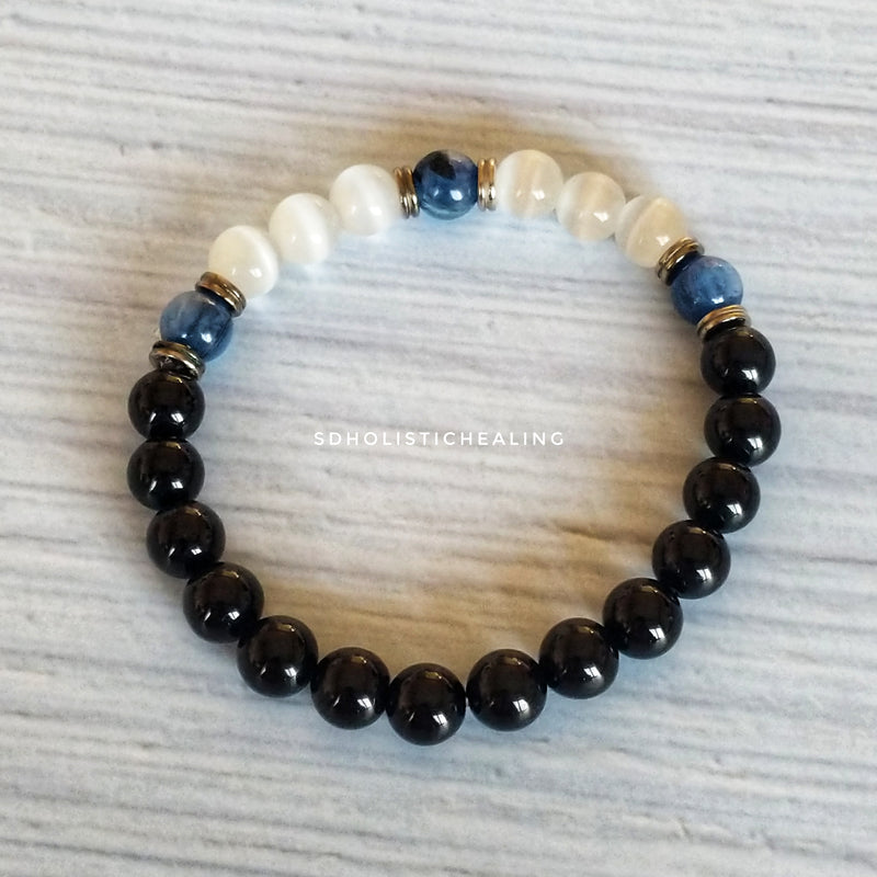 High Vibration, Grounding and Protection Bracelet