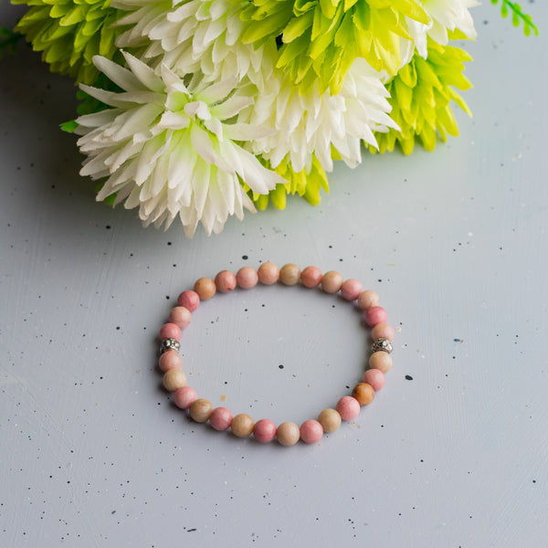 Rhodocrosite Slim Bracelet