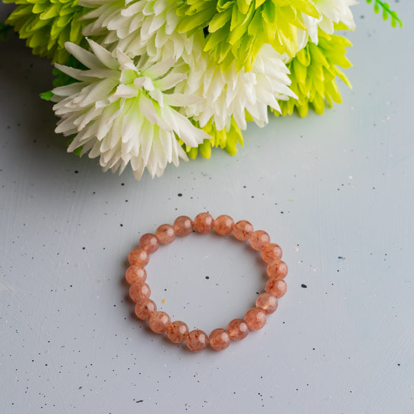 Strawberry Quartz Bracelet