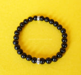 Black Tourmaline Slim Bracelet