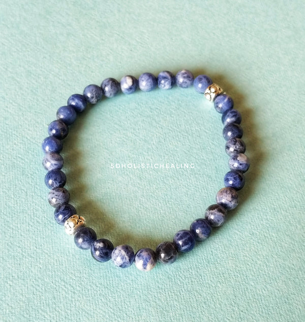 Lapis Lazuli Slim Bracelet